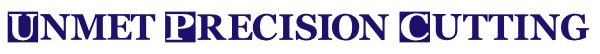 Unmet Precision Cutting Logo
